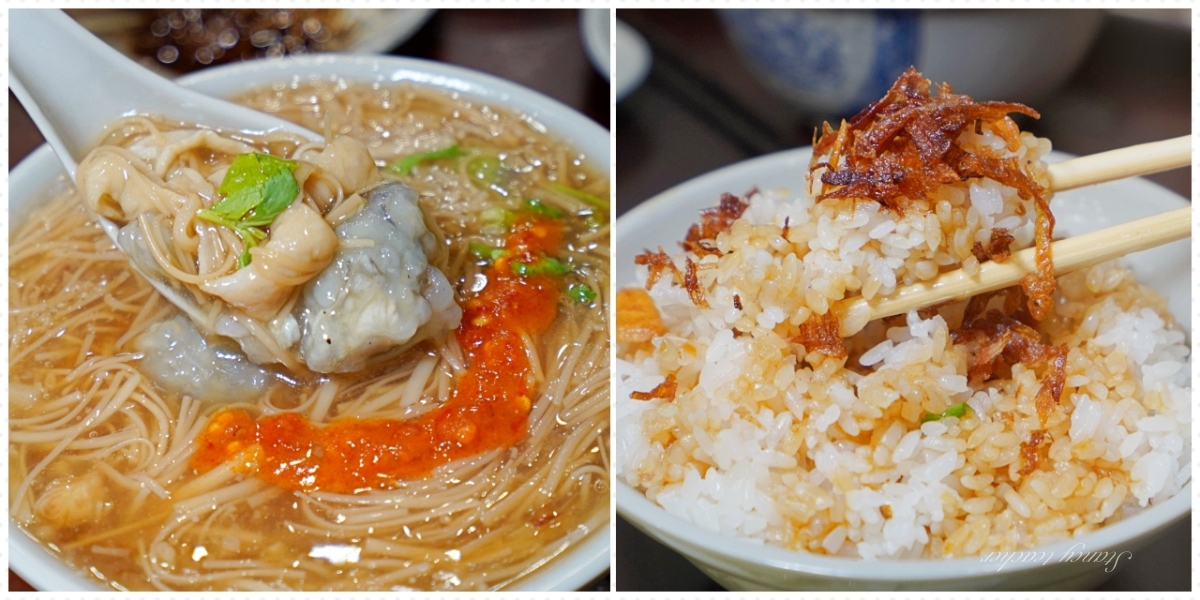 桃園大廟口切仔麵店｜桃拾廣場銅板美食｜超新鮮黑白切、綜合蚵仔手工麵線（菜單、價格） @Stancy Teacher 美味異想世界