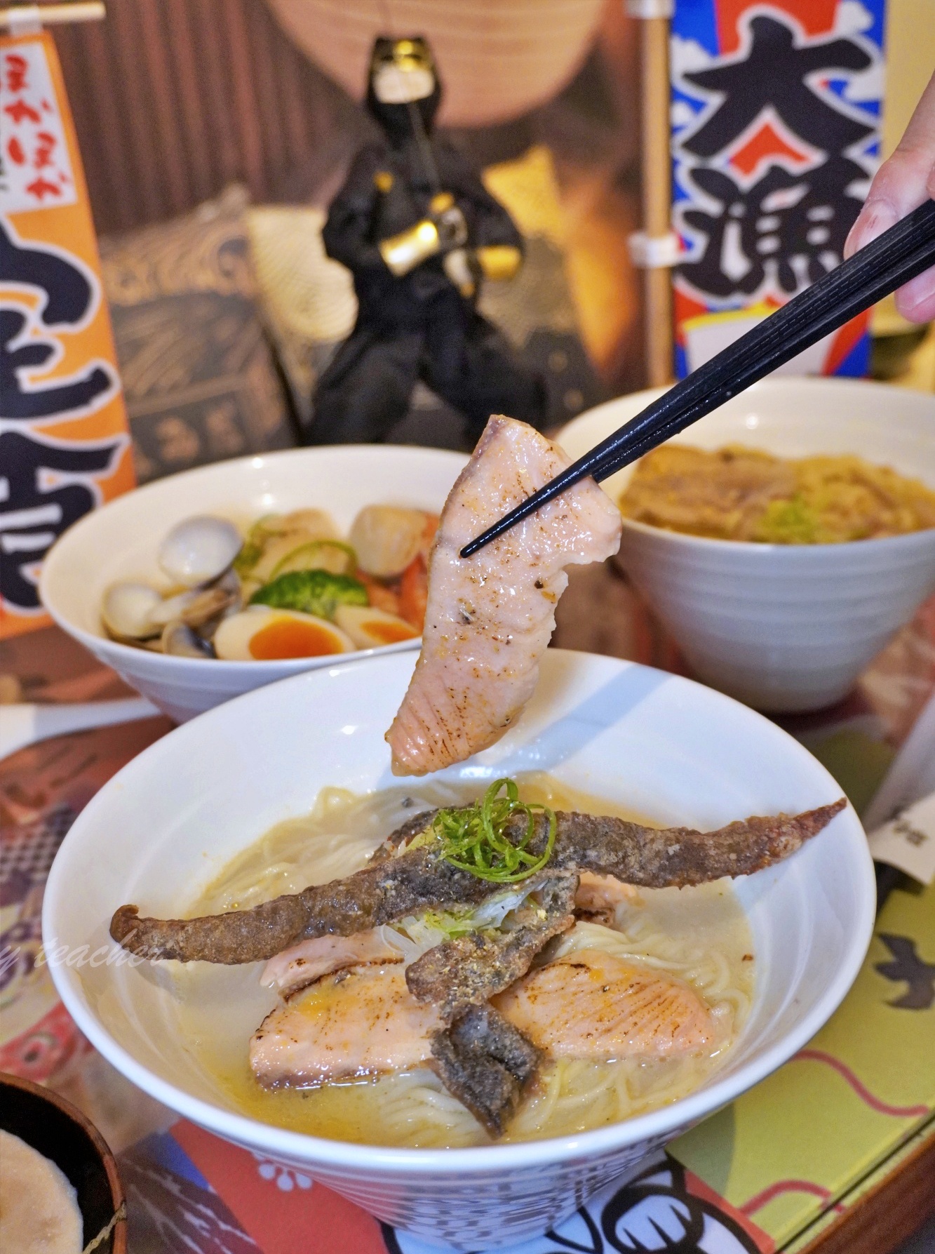 宜蘭羅東日式拉麵推薦｜忍者一魂拉麵｜一秒飛日本拉麵屋！嗜辣者大推中毒系二郎拉麵香麻濃郁好滋味