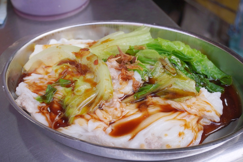 淡水老街美食「好好食廣東腸粉」現點現做有夠滑嫩特製辣椒一定要加（菜單、價格）