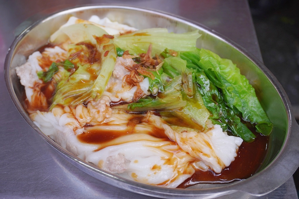 淡水老街美食「好好食廣東腸粉」現點現做有夠滑嫩特製辣椒一定要加（菜單、價格）