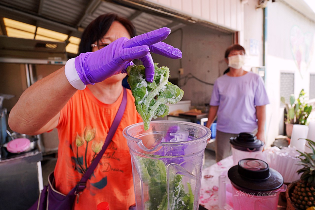 澎湖美食｜二崁聚落二崁一號陳家仙人掌果汁｜冰花果汁季節限定香純好喝又消暑