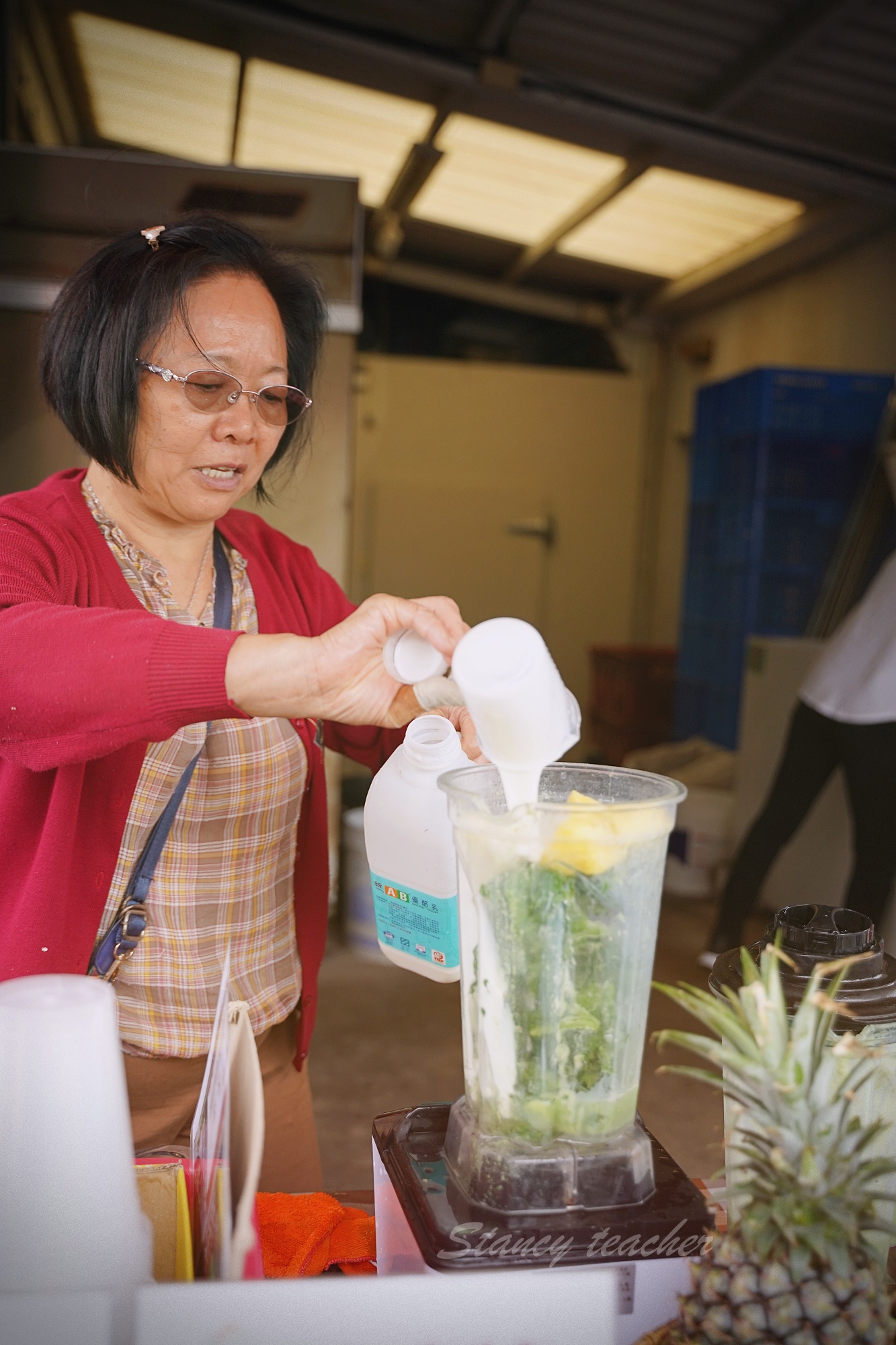 澎湖美食｜二崁聚落二崁一號陳家仙人掌果汁｜冰花果汁季節限定香純好喝又消暑