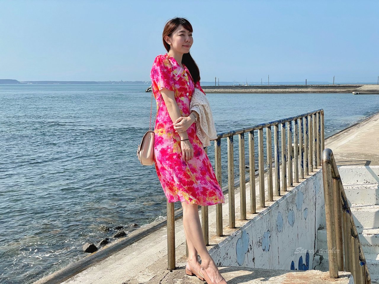 澎湖免費景點｜搭上絕美幽浮去風櫃洞聽濤看海景，180度無死角藍天白雲盡收眼底