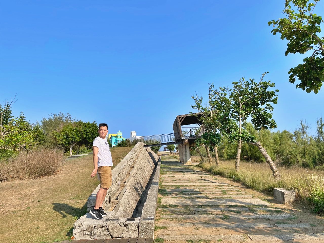 澎湖免費景點｜山水沙灘湛藍海水潔白沙灘，山水濕地賞候鳥的新樂園