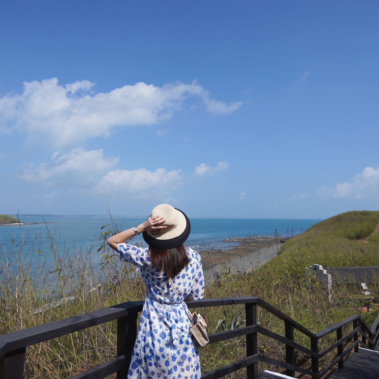 澎湖蛇頭山 輕鬆攻頂小百岳免門票景點沒有觀光客 ，至高點絕美海景爽拍IG美照