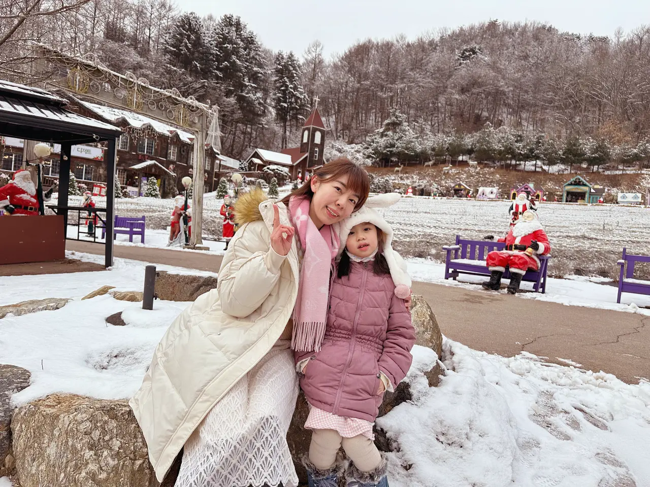 香草島樂園 首爾一日遊景點推薦，韓國最大香草植物園白雪皚皚超級浪漫（交通、票價）