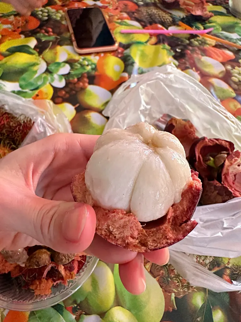 清邁水果市場 清邁水果一條街Muang Mai Market，24小時不打烊一起來當水果大富翁