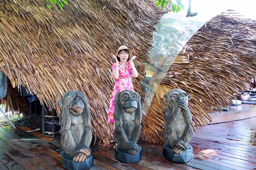 普吉島森林系網美咖啡「三隻猴子餐廳Three Monkeys Restaurant」廳夢幻泡泡屋叢林樹屋貴婦下午茶超好拍