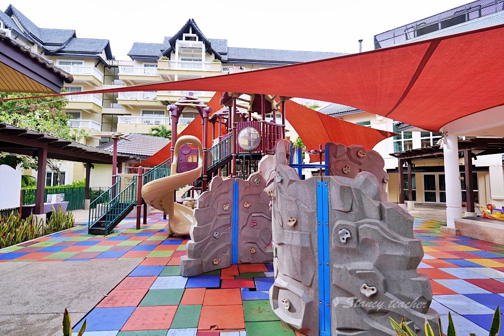 「普吉島樂古浪悅椿度假村」Angsana Laguna Phuket 私人海灘漂漂河Kids Club陪玩姊姊放風小孩超輕鬆