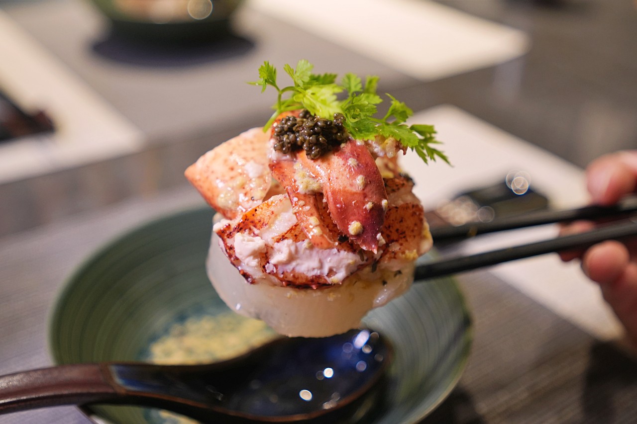 賞鮨手作料理「基隆無菜單料理」店採預約制新鮮創意日料 提前預訂送熟客隱藏版餐點
