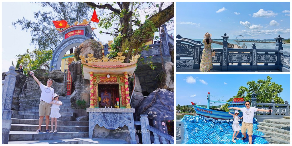 富國島景點｜小龍王廟舅舅廟 Dinh Cậu Shrine，蓋在岩石上的網美祈福小廟燈塔眺望無邊際海景超美 @Stancy Teacher 美味異想世界