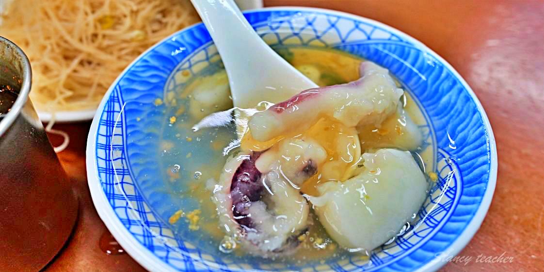 三重三和夜市美食-曾記花枝羹＋米粉炒一套超飽足，店內是可愛海底世界 @Stancy Teacher 美味異想世界