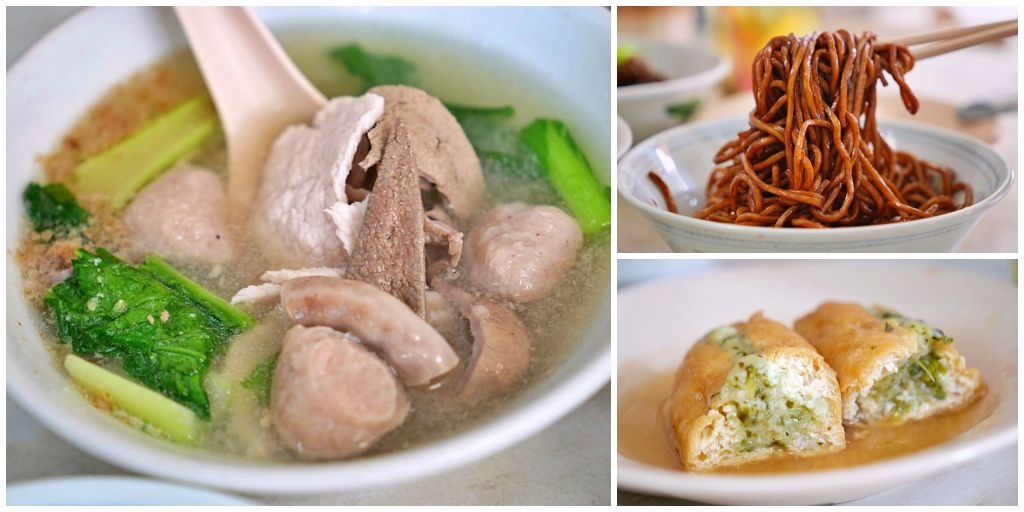 沙巴美食必吃-金沙園生肉麵 沙巴早餐就吃五臟六腑湯＋黑嚕嚕乾撈麵一套吃起來就是爽 @Stancy Teacher 美味異想世界