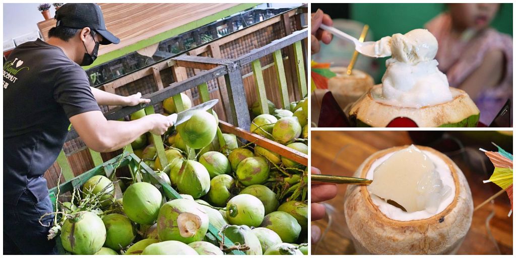 太子椰The Royal Coconut，沙巴生意最好的椰子冰沙、椰子布丁現殺椰子新鮮美味透清涼 @Stancy Teacher 美味異想世界