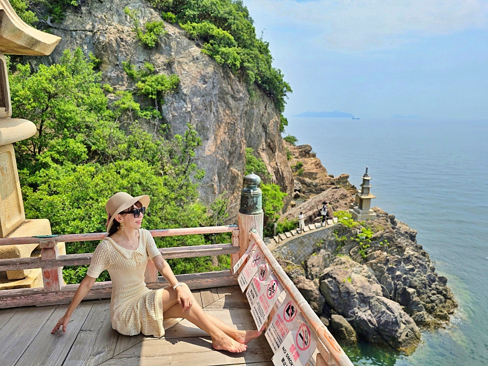 【廣島旅遊】「阿伏兔觀音」佇立懸崖海角上千年絕景寺廟驚見乳房御守太新奇此生必去 @Stancy Teacher 美味異想世界
