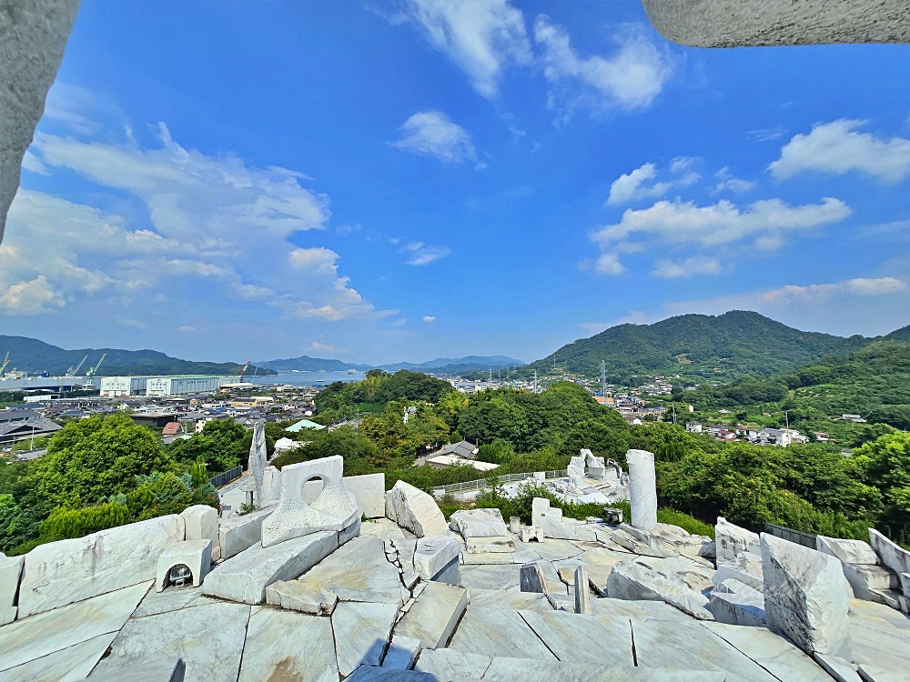 【廣島旅遊】廣島自由行景點「耕三寺-未來心之丘」戀戀希臘風走進白色大理石的夢幻國度太不可思議啦！