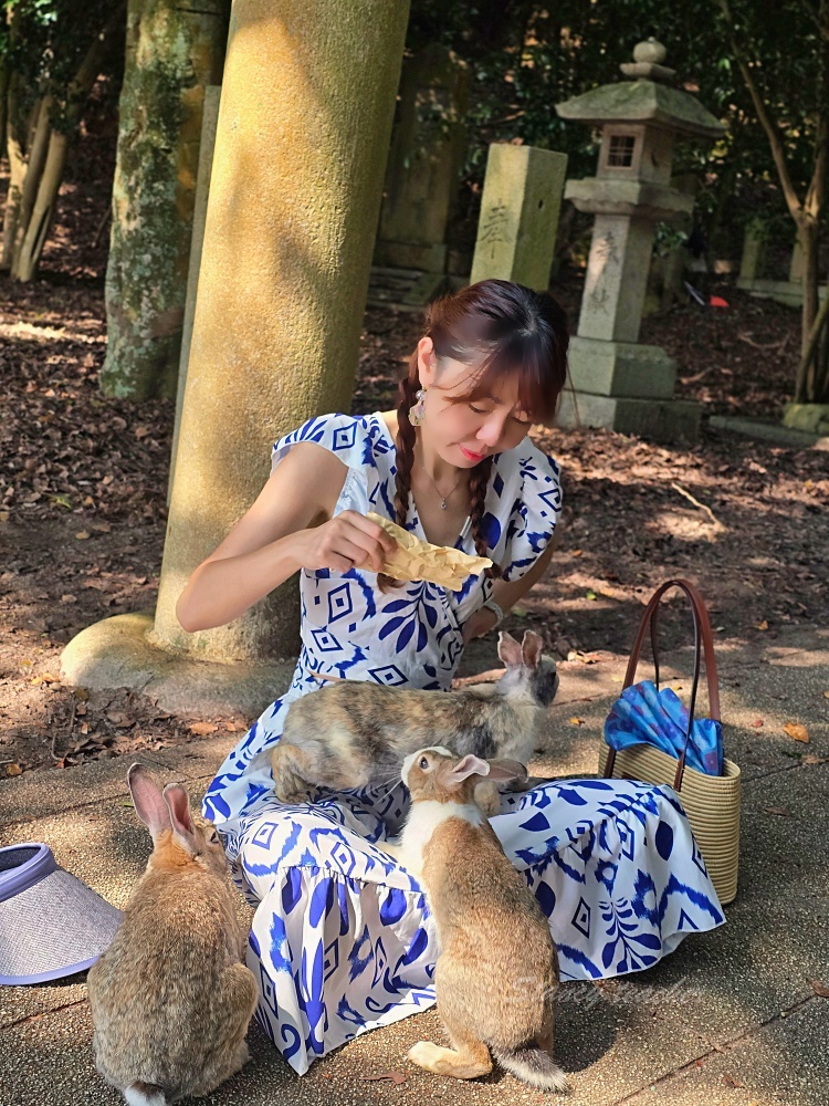 【廣島旅遊】廣島兔子島「大久野島休暇村住宿一泊二食」不跟團自駕坐船登島超EASY