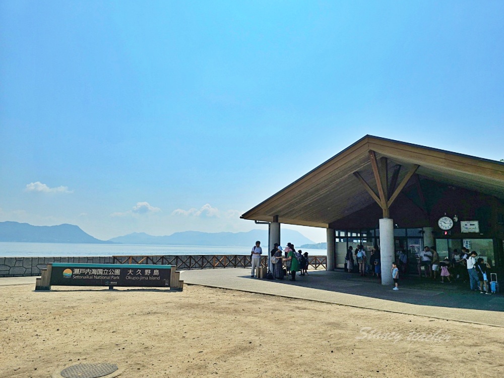 【廣島旅遊】廣島兔子島「大久野島休暇村住宿一泊二食」不跟團自駕坐船登島超EASY