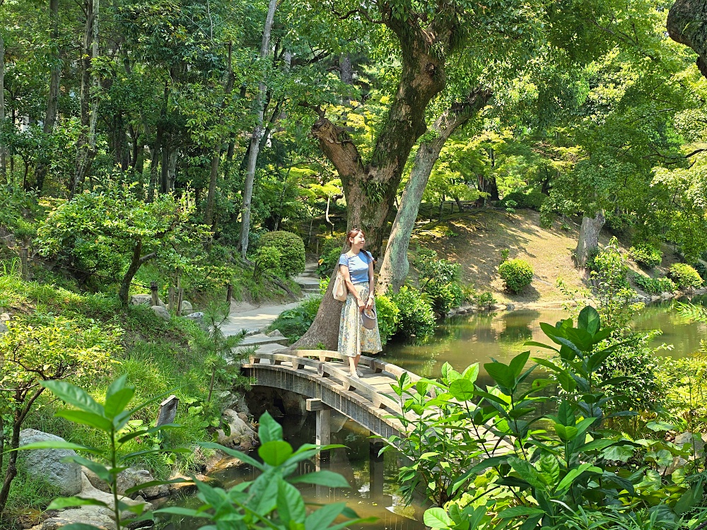 廣島縮景園｜廣島市區必訪日式庭園景點！交通門票＋跨虹橋拍照亮點一次整理