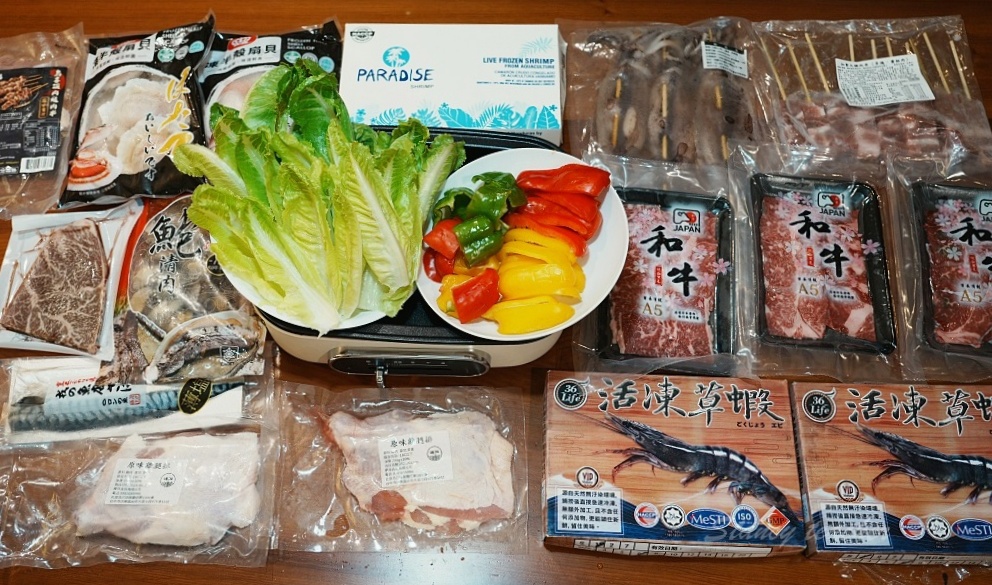 中秋烤肉宅配海陸全餐「派大鮮水產 」A5和牛、扇貝、鮑魚、大魷魚、胡同牛肉串預購價2399 中秋烤肉宅配海陸全餐「派大鮮水產 」A5和牛、扇貝、鮑魚、大魷魚、胡同牛肉串預購價2399