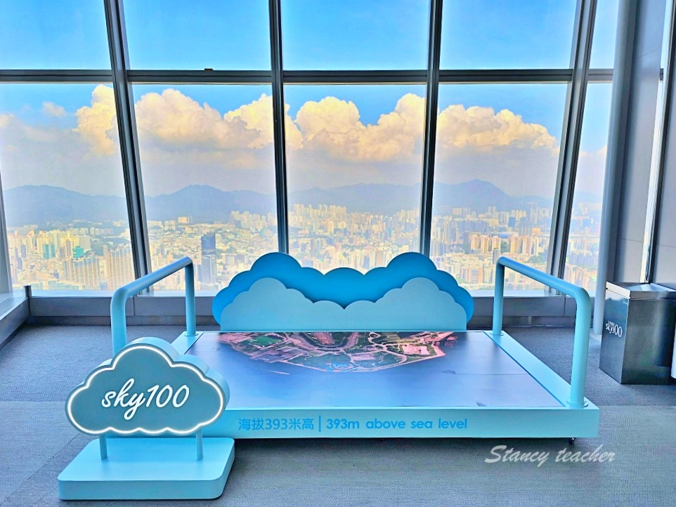 香港最高觀景台「香港Sky100」一覽維多利亞港百萬夜景Café 100雲朵下午茶太夢幻