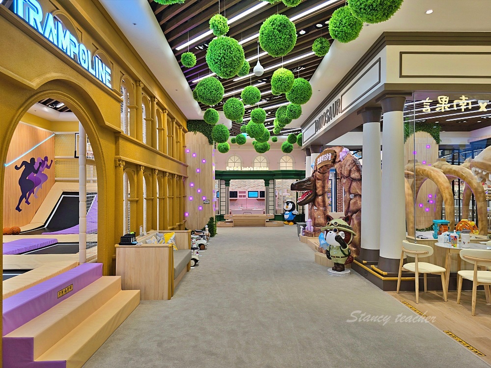 「樂米樂園新店北美館」新店裕隆城新開幕超夢幻百萬球池450坪室小孩放電好所在