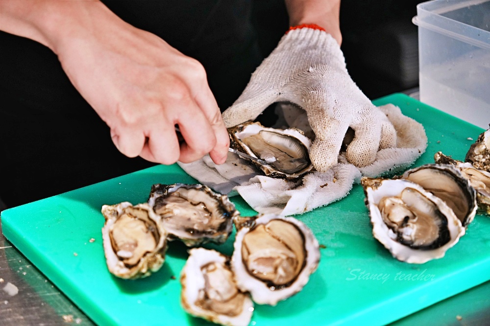 大安區活體生蠔專賣店「She’ll Oyster bar 敘 」活體廣島生蠔法國吉拉朵超霸氣生蠔塔全吃得到