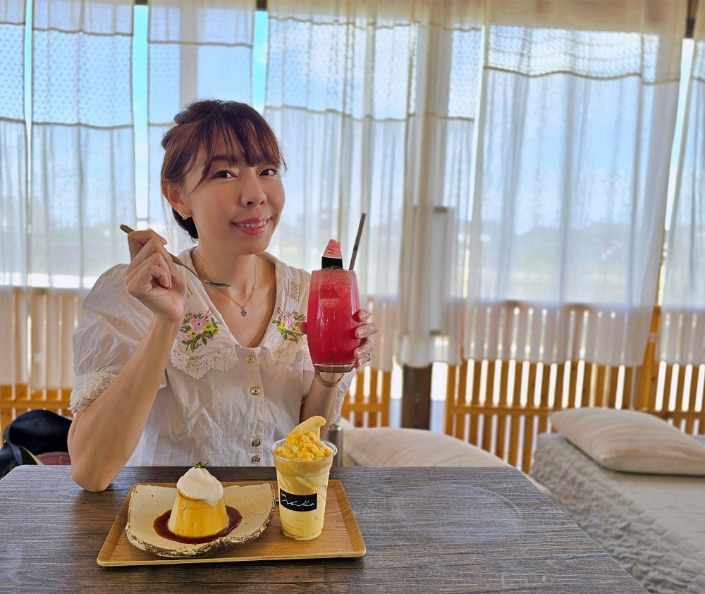 鳥取柯南小鎮咖啡廳「cafe no—ka カフェノーカ」西瓜農經營的咖啡館西瓜冰沙必點