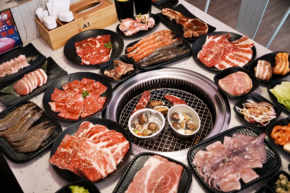 新莊燒肉吃到飽｜Oh!Yaki精緻燒肉新莊店：不用一千吃和牛高檔海鮮無限大苑子喝好爽