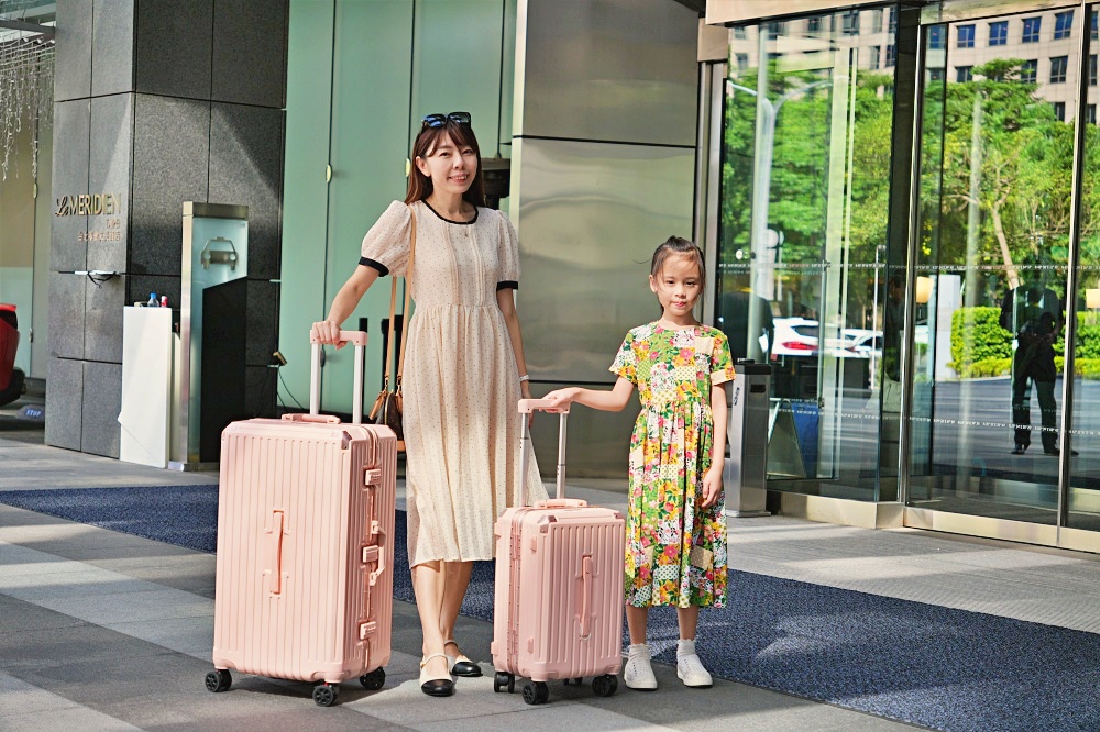 輝葉良品行李箱「箱神鋁框行李箱」開箱評測：旅行必備大容量美型實用胖胖箱 @Stancy Teacher 美味異想世界