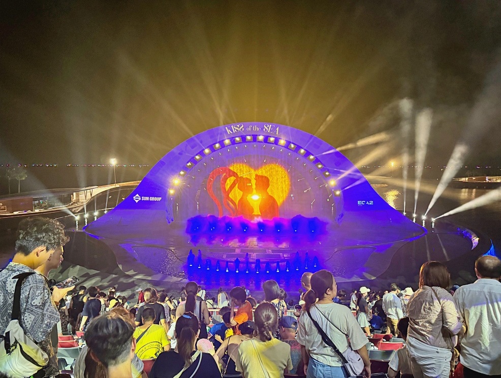 富國島【海洋之吻】Kiss of the Sea Show：世界最大海洋劇場煙火秀超威必看