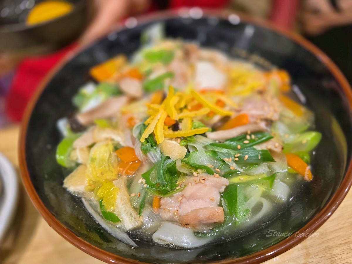 名古屋車站美食：箕子麵「Ekikama Kishimen」寬版烏龍麵香Ｑ滑嫩好咕嚕
