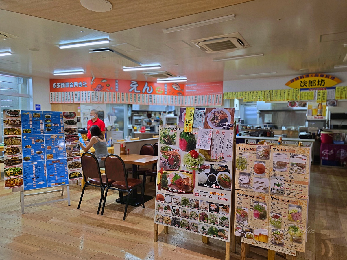 沖繩人的廚房「沖繩第一牧志公設市場」沖繩海鮮菜市場活跳跳海鮮代客處理