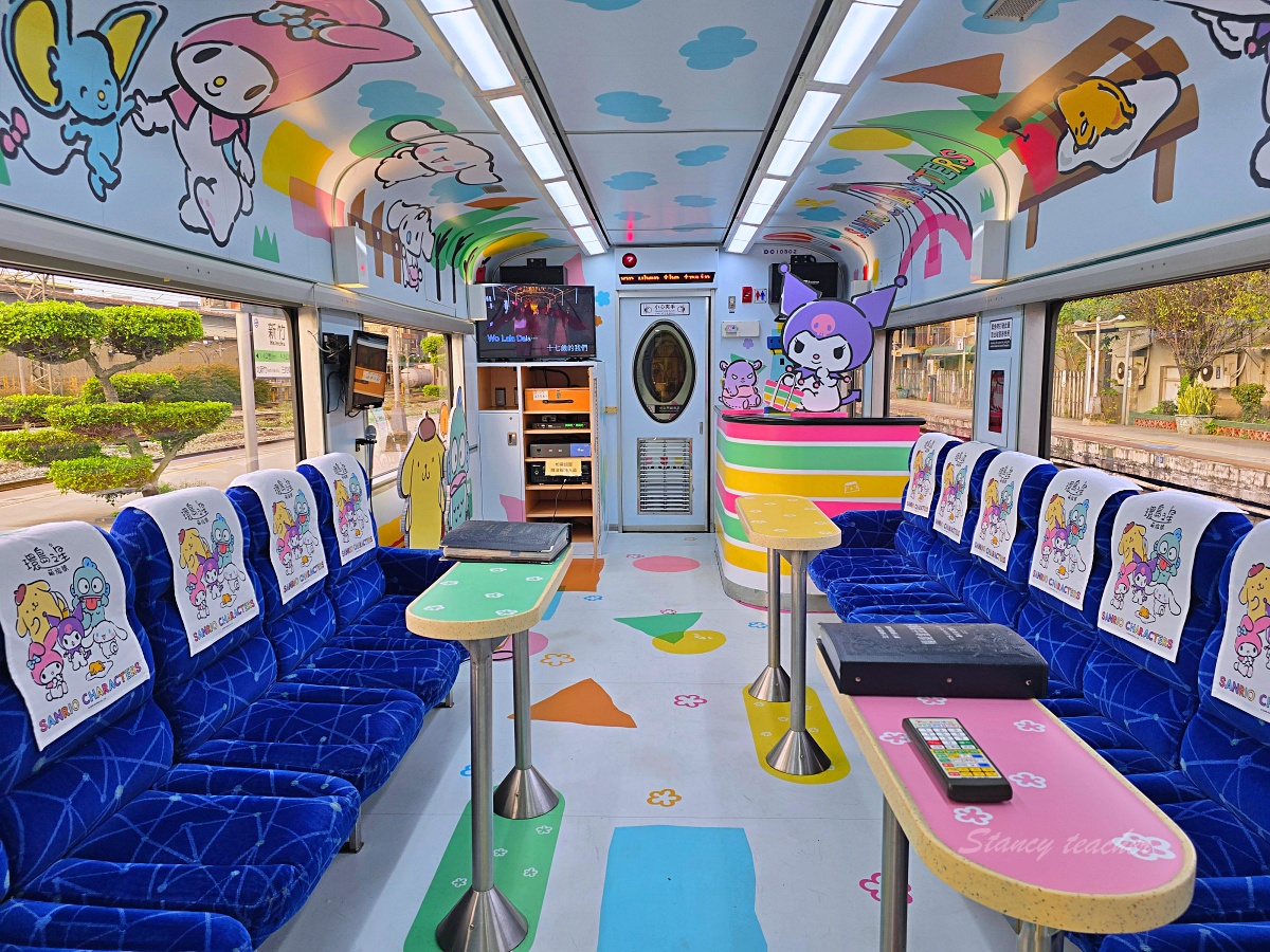 環島之星萌旅號『三麗鷗家族主題列車』卡哇伊火車便當歡唱卡拉ＯＫ紀念品DIY