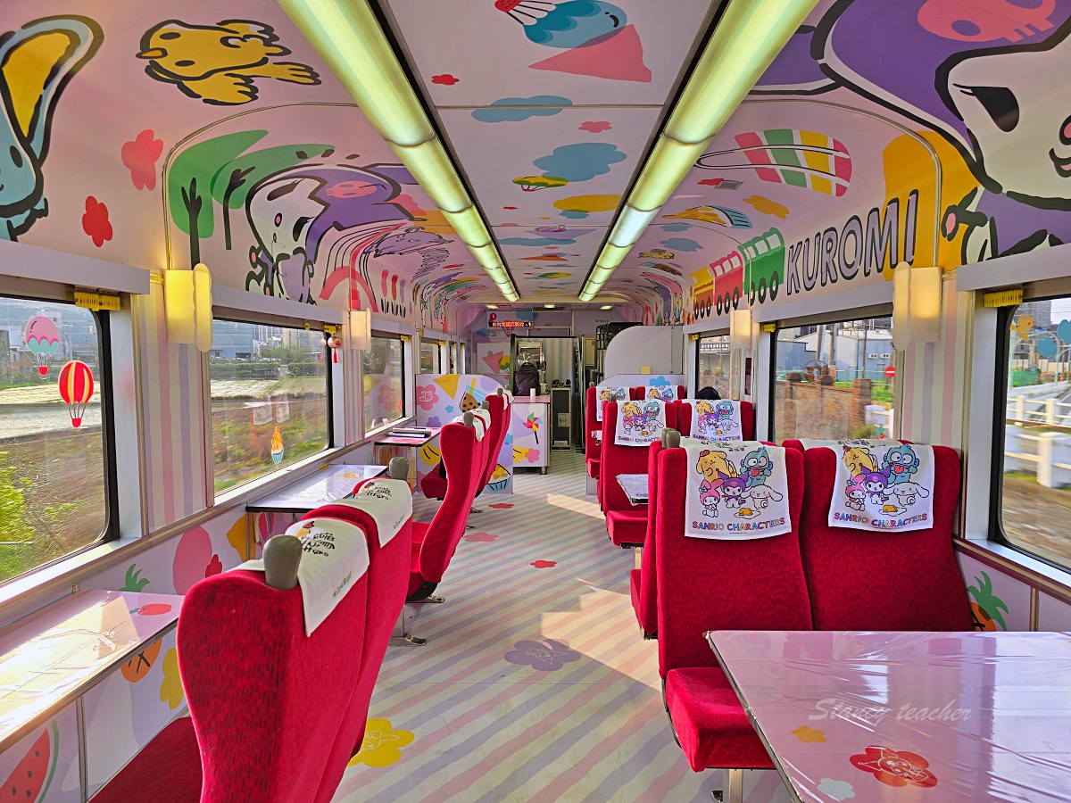 環島之星萌旅號『三麗鷗家族主題列車』卡哇伊火車便當歡唱卡拉ＯＫ紀念品DIY