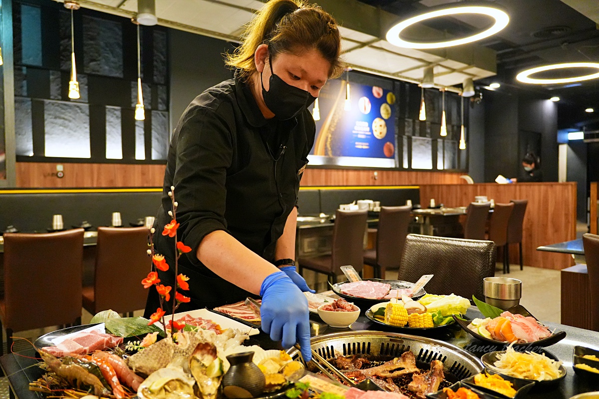 桃園燒肉吃到飽「匠夯日式燒肉」全面評測120分鐘爽爽吃日本A5和牛專人剝蝦服務 桃園燒肉吃到飽「匠夯日式燒肉」全面評測120分鐘爽爽吃日本A5和牛專人剝蝦服務