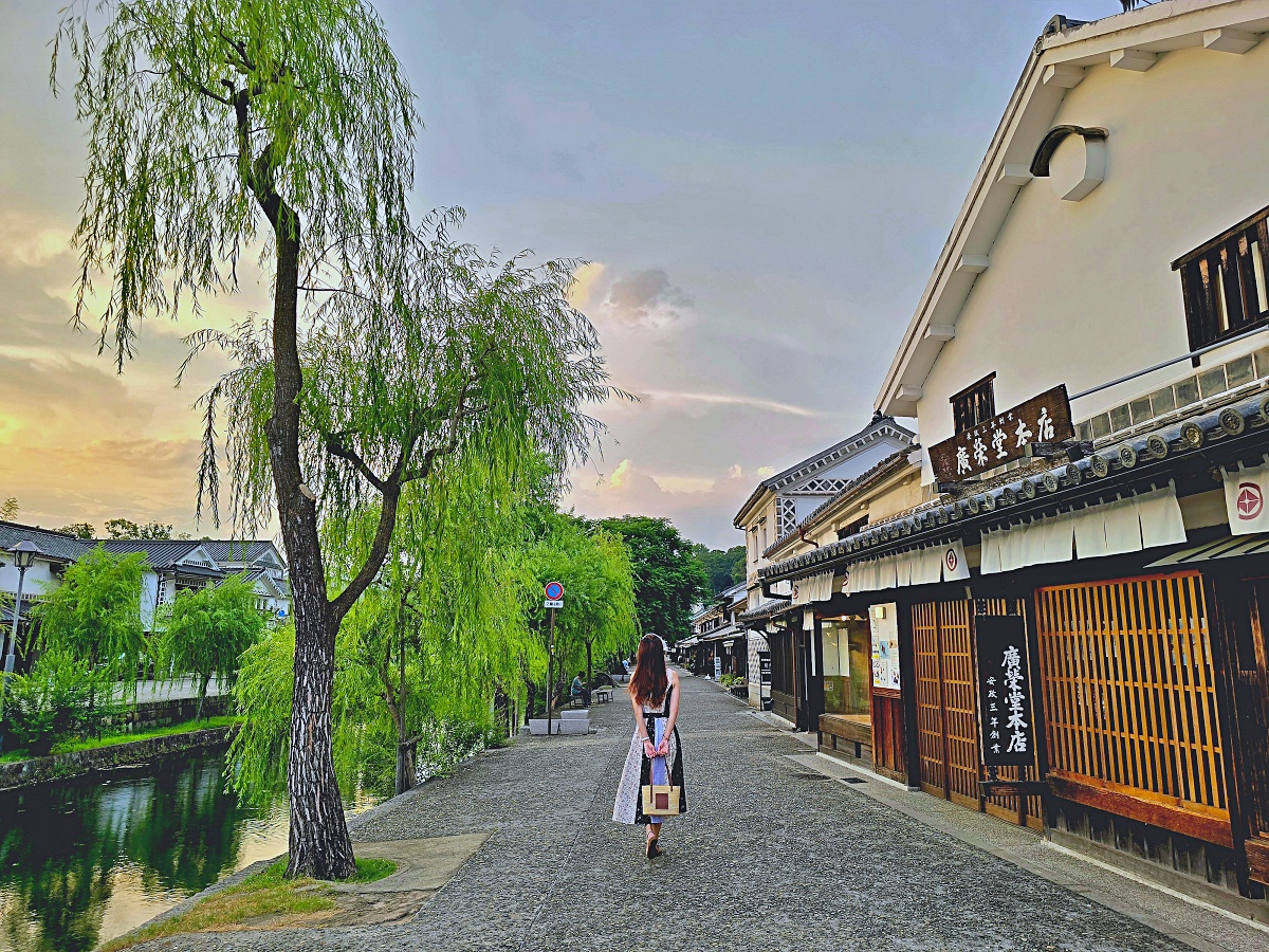 【岡山旅遊】岡山自由行攻略：倉敷美觀夕陽美景倉敷美食富來屋本舖
