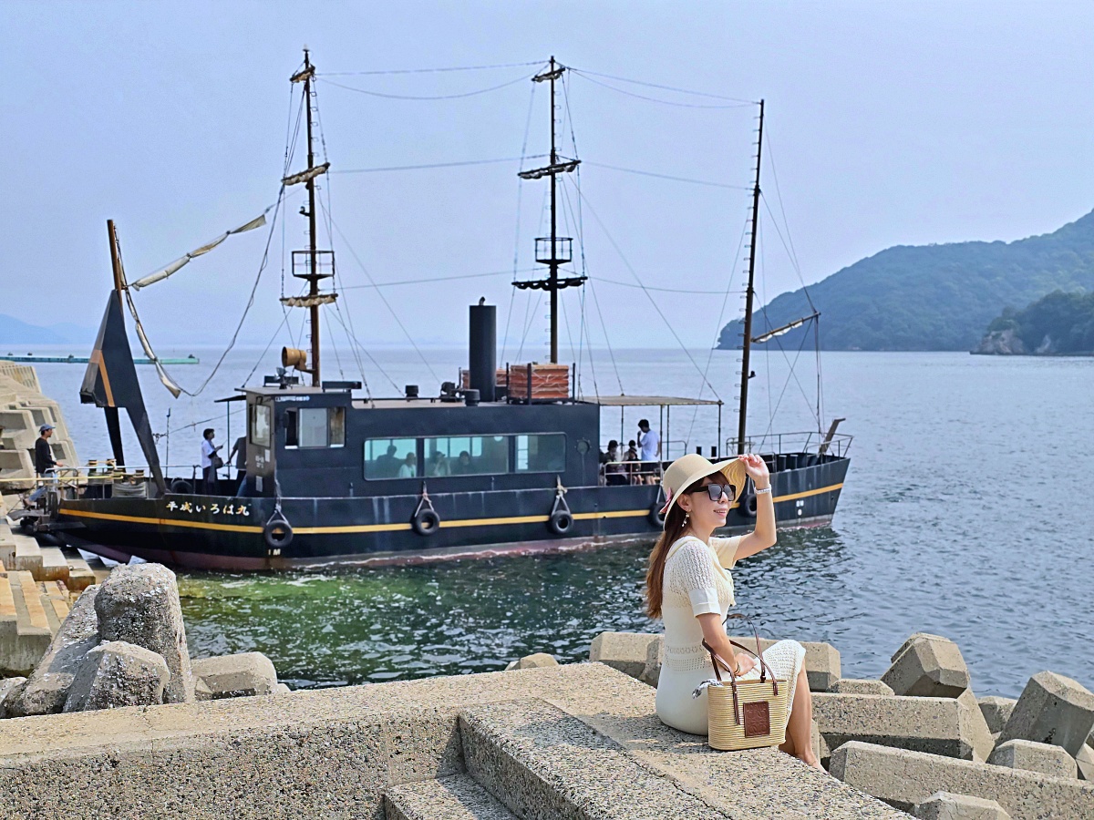 【廣島旅遊】廣島鞆之浦：日本小漁村魅力尋崖上的波妞長夜燈渡船口打卡必拍