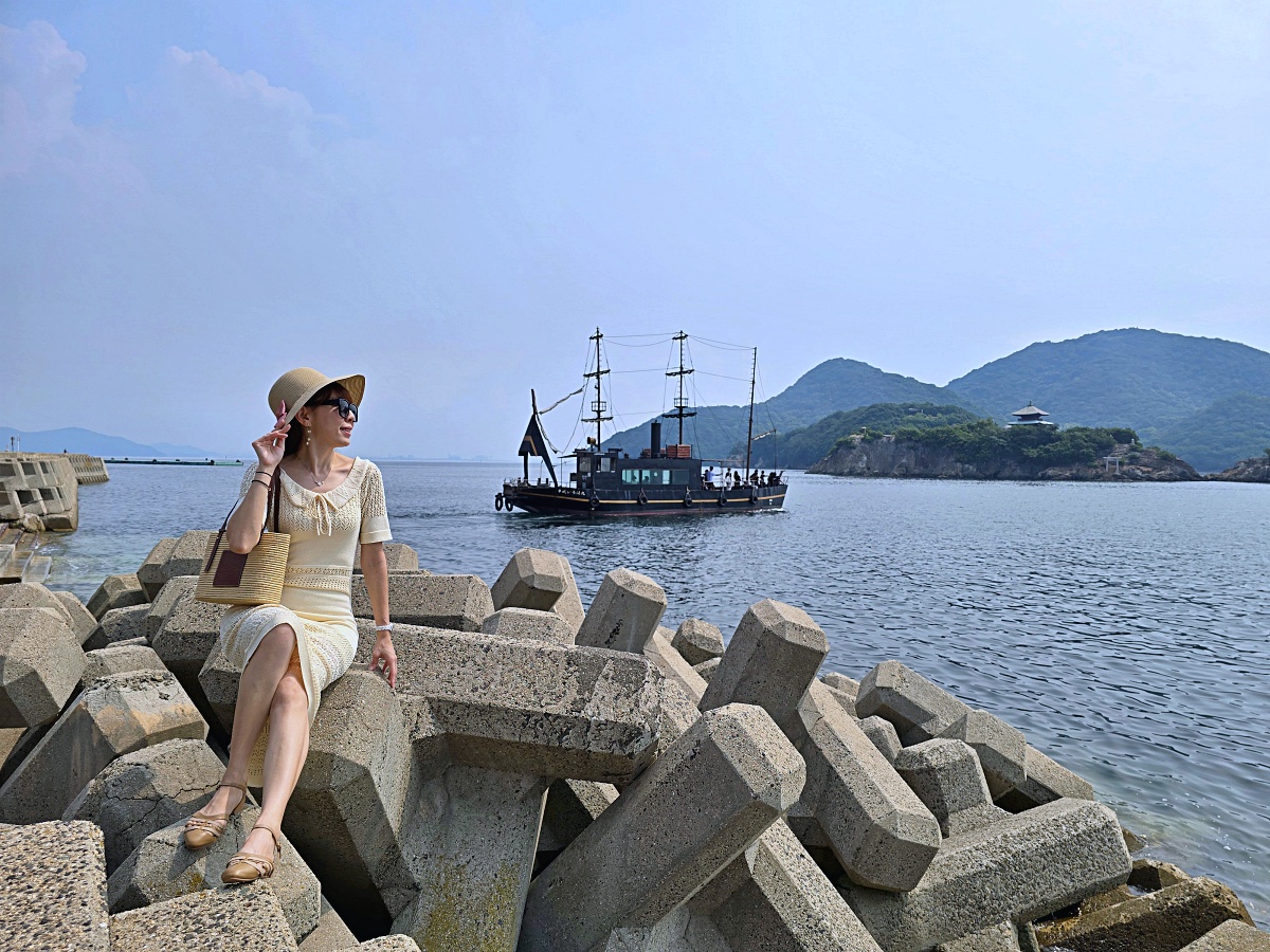 【廣島旅遊】廣島鞆之浦：日本小漁村魅力尋崖上的波妞長夜燈渡船口打卡必拍