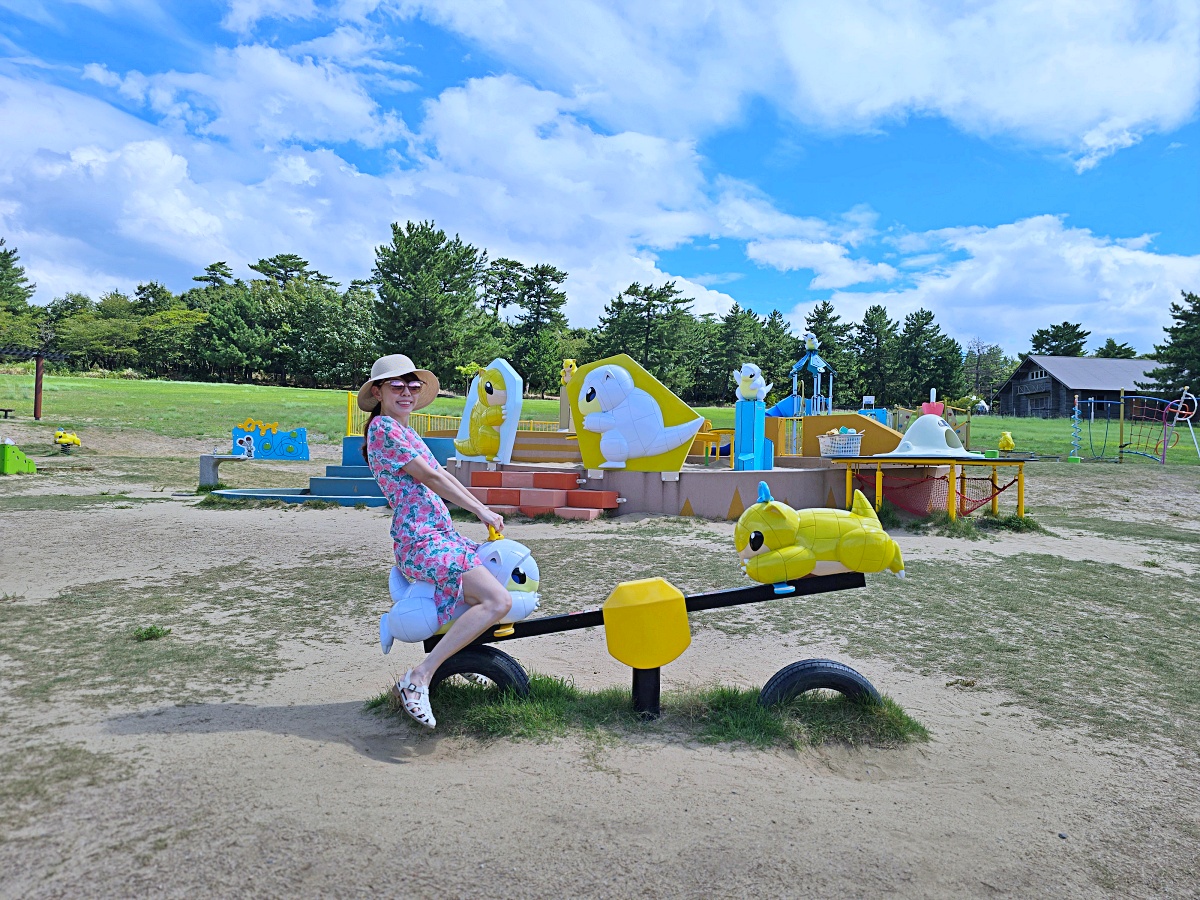 【鳥取親子自由行景點】鳥取砂丘兒童王國×寶可夢穿山鼠公園，一票玩到底的夢幻樂園！