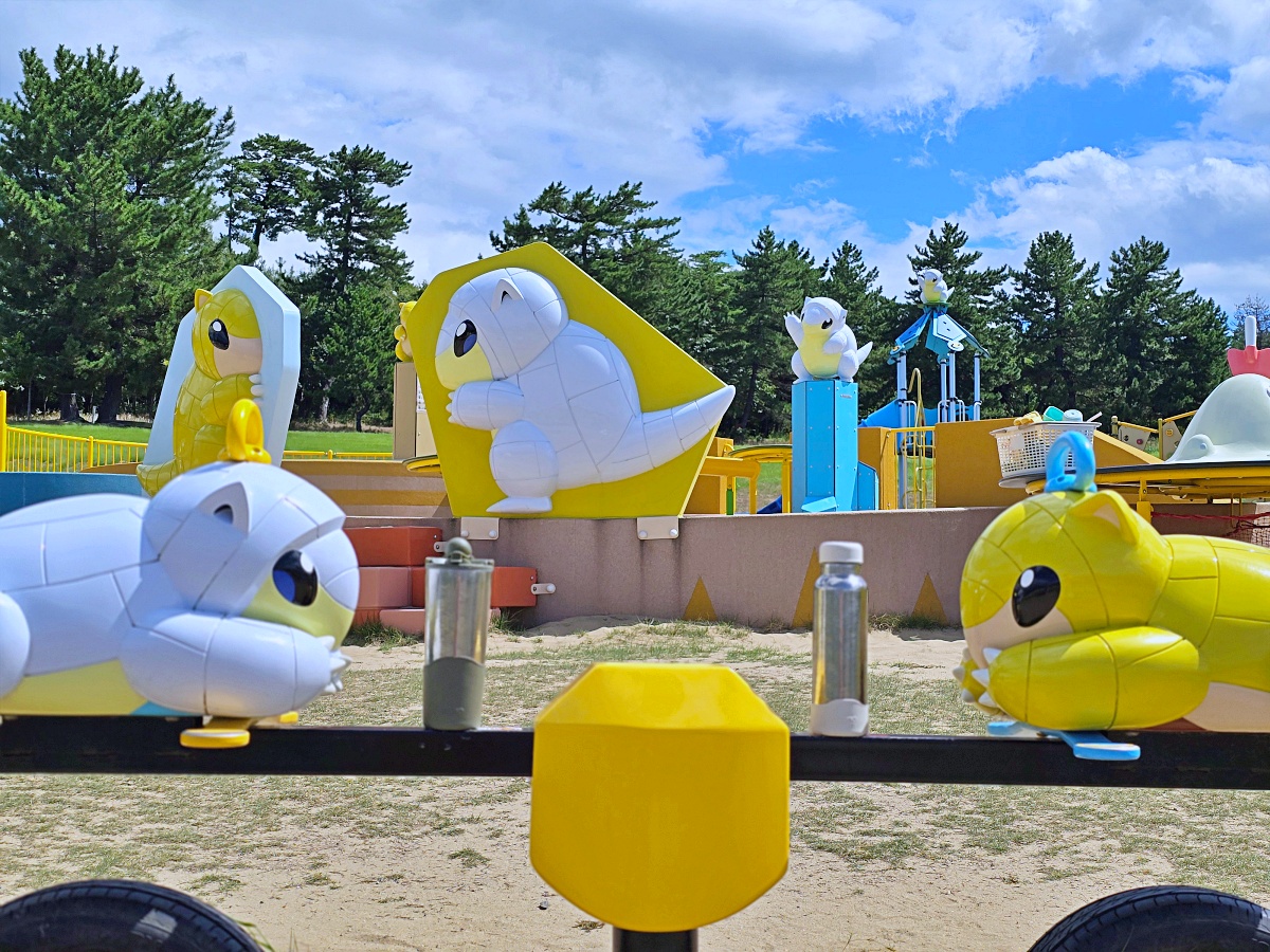 【鳥取親子自由行景點】鳥取砂丘兒童王國×寶可夢穿山鼠公園，一票玩到底的夢幻樂園！