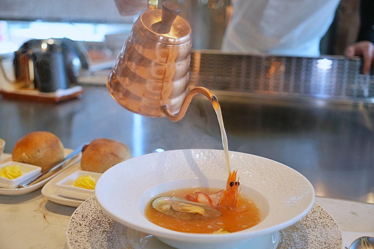 墨賞新鐵板料理古亭店｜台北鐵板燒怎麼點？鮑魚三重奏、A5和牛心得