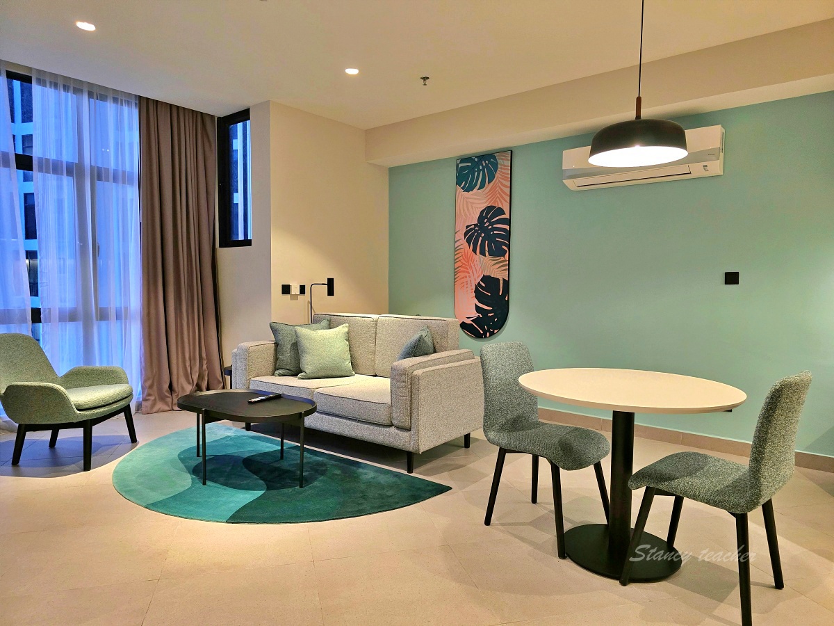 沙巴亞庇住宿推薦「Citadines The Shore Kota Kinabalu」公寓式酒店開箱鄰近菲律賓夜市、無邊際泳池賞夕陽超浪漫！