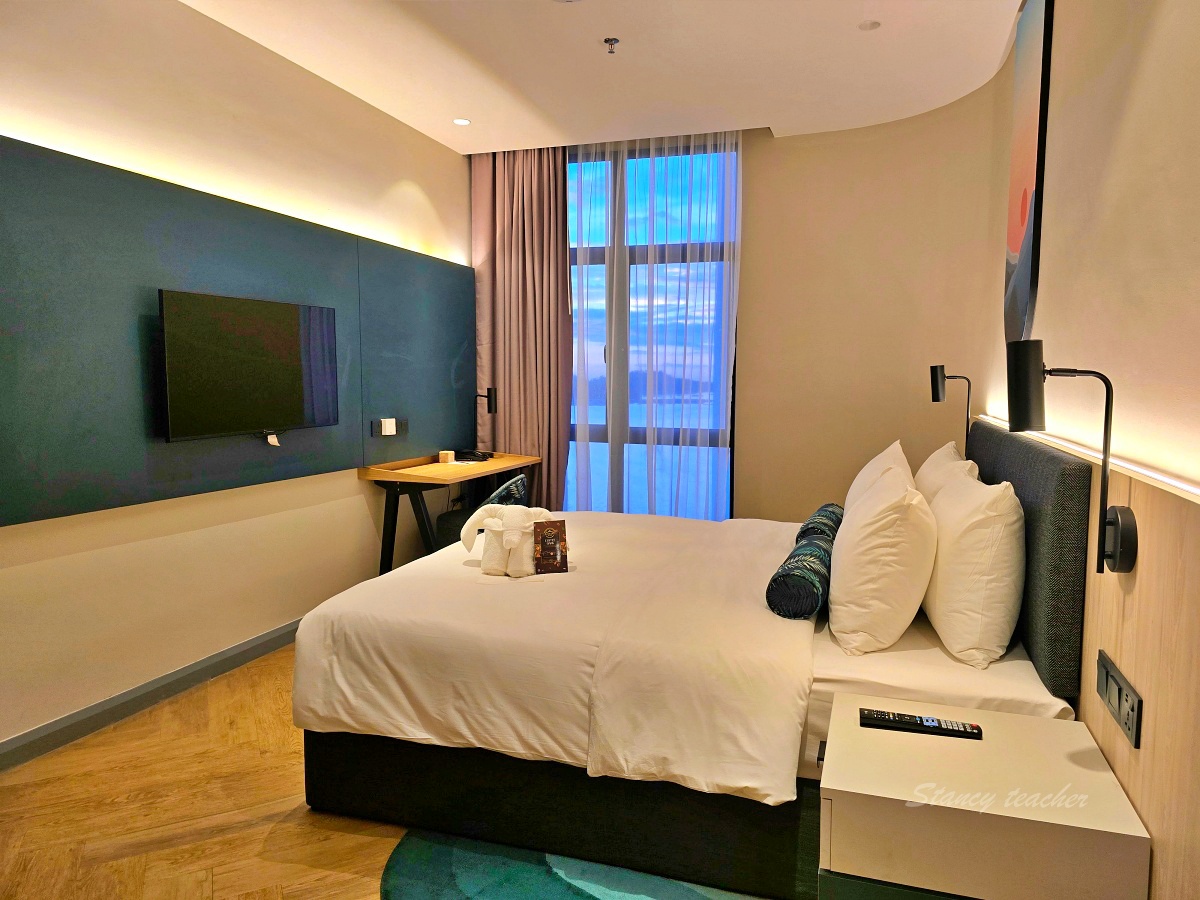 沙巴亞庇住宿推薦「Citadines The Shore Kota Kinabalu」公寓式酒店開箱鄰近菲律賓夜市、無邊際泳池賞夕陽超浪漫！