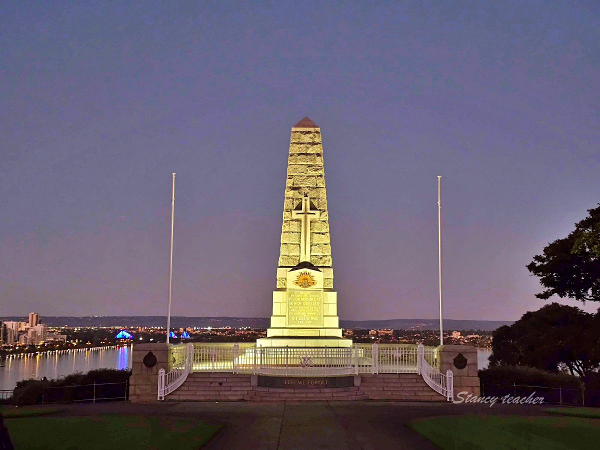 西澳國王公園 Kings Park 一日遊｜城市夜景、戰爭紀念碑與浪漫夕陽美拍景點