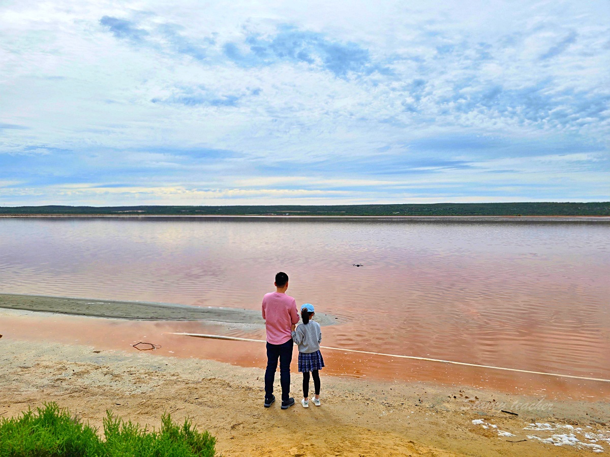 西澳粉紅湖 Hutt Lagoon 攻略｜月份顏色、珀斯自駕路線、拍照點與親子提醒