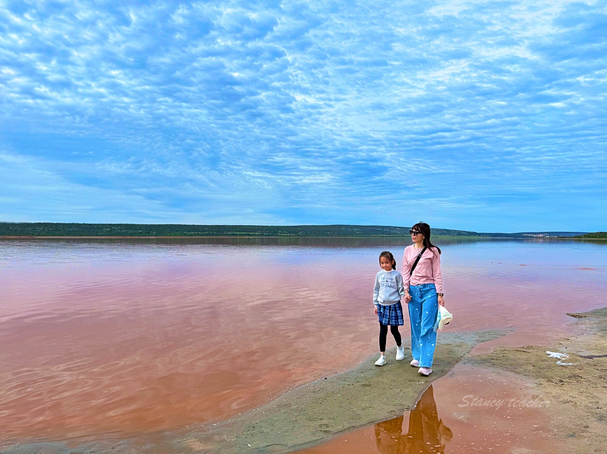 西澳粉紅湖 Hutt Lagoon 攻略｜月份顏色、珀斯自駕路線、拍照點與親子提醒