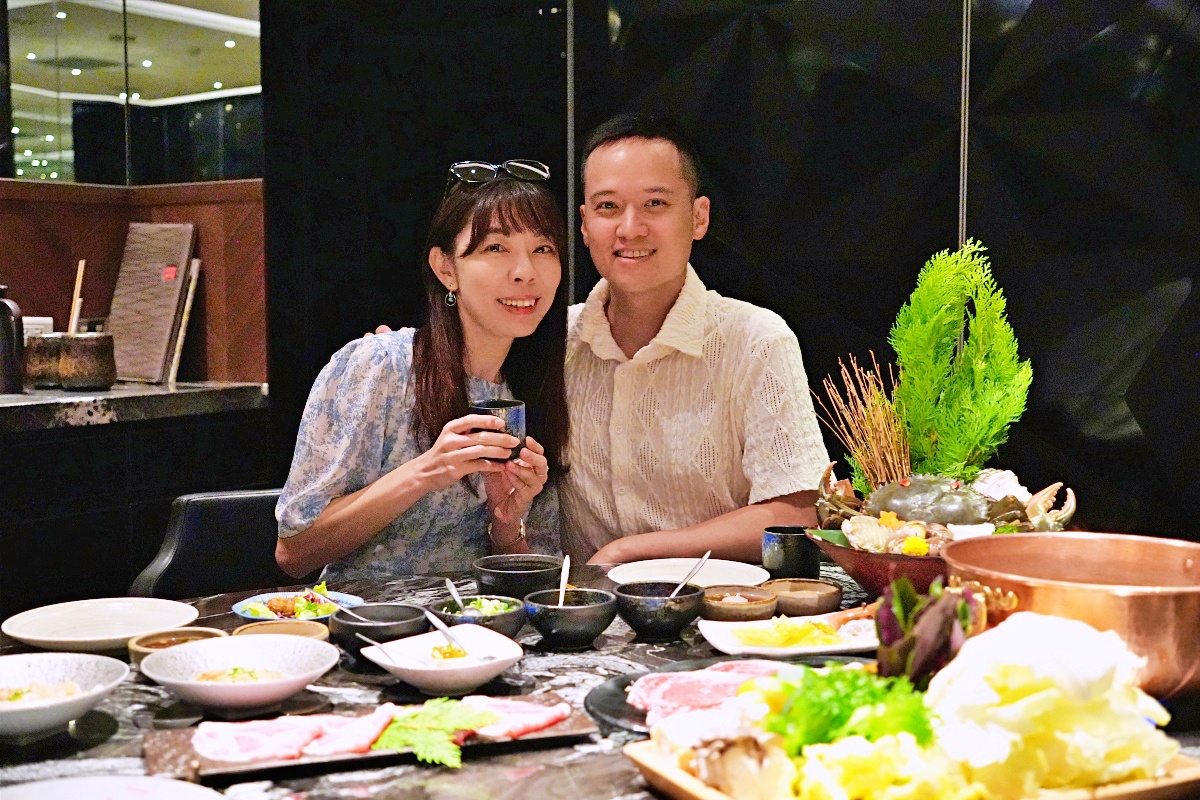 文華東方飯店餐廳推薦「但馬家涮涮鍋 」高級山海雙人海陸餐（秋季限定秋蟹）