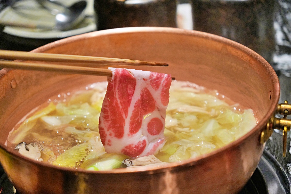 文華東方飯店餐廳推薦「但馬家涮涮鍋 」高級山海雙人海陸餐（秋季限定秋蟹）