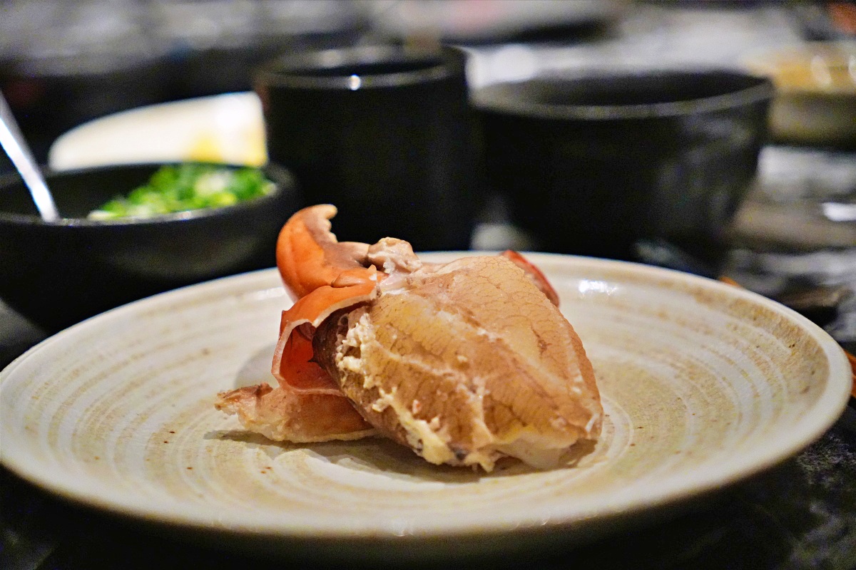 文華東方飯店餐廳推薦「但馬家涮涮鍋 」高級山海雙人海陸餐（秋季限定秋蟹）